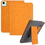 For Honor Pad X9a / X9 Pro Multifunctional Wristband Leather Tablet Case(Yellow)