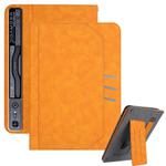 For ZTE nubia RedMagic Nova Multifunctional Wristband Leather Tablet Case(Yellow)