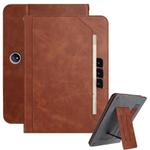 For OPPO Pad 3 2024 / Pad 2 Multifunctional Wristband Leather Tablet Case(Brown)