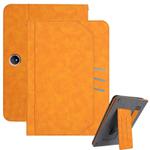 For OPPO Pad 3 2024 / Pad 2 Multifunctional Wristband Leather Tablet Case(Yellow)