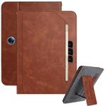 For OPPO Pad Air2 2023 Multifunctional Wristband Leather Tablet Case(Brown)