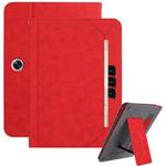 For OPPO Pad Air2 2023 Multifunctional Wristband Leather Tablet Case(Red)