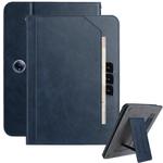 For OPPO Pad Air2 2023 Multifunctional Wristband Leather Tablet Case(Dark Blue)