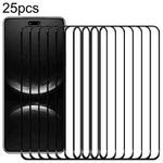 For Huawei nova 14 Pro 25pcs 9H HD 3D Curved Edge Tempered Glass Film