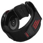 20mm xDfind Quick Release Nylon Hook And Loop Fastener Buckle Watch Band(Black)