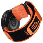 22mm xDfind Quick Release Nylon Hook And Loop Fastener Buckle Watch Band(Orange)