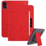 For Xiaomi Redmi Pad 10.61 Multifunctional Wristband Leather Tablet Case(Red)
