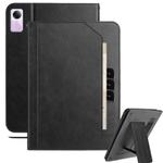 For Xiaomi Redmi Pad SE 11 Multifunctional Wristband Leather Tablet Case(Black)