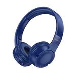 Borofone BO32 Show Head-mounted Bluetooth 5.4 Wireless Headphones(Blue)