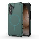 For Samsung Galaxy A54 5G Grating Solid Color MagSafe Magnetic Phone Case(Green)