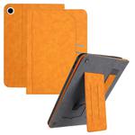 For Samsung Galaxy Tab A9 Multifunctional Wristband Leather Tablet Case(Yellow)