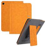 For Samsung Galaxy Tab A9+ Multifunctional Wristband Leather Tablet Case(Yellow)