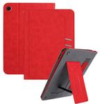 For Samsung Galaxy Tab A9+ Multifunctional Wristband Leather Tablet Case(Red)