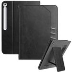 For Samsung Galaxy Tab S10 FE+ Multifunctional Wristband Leather Tablet Case(Black)