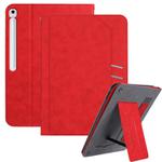 For Samsung Galaxy Tab S10 FE+ Multifunctional Wristband Leather Tablet Case(Red)