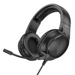 Borofone BO109 Bountiful Wired Head-mounted Gaming Headphones(Black)