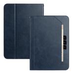 7-8 inch Multifunctional Wristband Leather Tablet Case(Dark Blue)