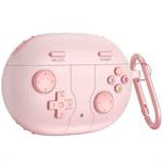For Beats Studio Buds+ Retro Game Console Style Silicone Earbuds Case(Pink)