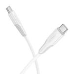 Borofone BX119 New 60W USB-C / Type-C to USB-C / Type-C Fast Charge Data Cable, Length:1m(White)