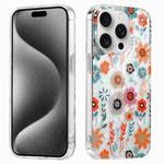 For iPhone 16e Electroplated Symphony Phone Case(Chrysanthemum)
