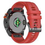 For Garmin 26mm Official Quick Release Silicone Watch Band(Red)