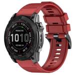 For Garmin 22mm Official Quick Release Silicone Watch Band(Red)
