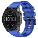 For Garmin 26mm Official Quick Release Silicone Watch Band(Royal Blue)