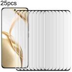 For Honor 200 25pcs Edge Glue 9H HD 3D Curved Edge Tempered Glass Film