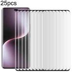 For Honor Magic7 Lite 25pcs Edge Glue 9H HD 3D Curved Edge Tempered Glass Film