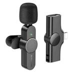 Borofone BFK12 Trophy 8 Pin Lavalier Wireless Digital Microphone(Black)