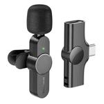 Borofone BFK12 Trophy USB-C / Type-C Lavalier Wireless Digital Microphone(Black)
