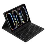 For iPad Air 11 2024 / Air 11 2025 Colorful Backlight Bluetooth Keyboard Leather Tablet Case(Royal Blue)