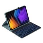 For Xiaomi Pad 7 / Pad 7 Pro 11.2 PXD-MI7 Backlight Voltage Keyboard Leather Tablet Case(Misty Blue)