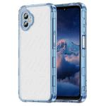For Samsung Galaxy XCover7 Pro PC Hybrid TPU Airbag Shockproof Phone Case(Transparent Blue)