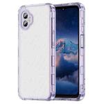 For Samsung Galaxy XCover7 Pro PC Hybrid TPU Airbag Shockproof Phone Case(Transparent Purple)