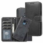 For Samsung Galaxy S9 Retro 2 in 1 Detachable Magnetic Horizontal Flip TPU + PU Leather Case with Holder & Card Slots & Photo Frame & Wallet(Black)