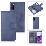 For Samsung Galaxy S20 Retro 2 in 1 Detachable Magnetic Horizontal Flip TPU + PU Leather Case with Holder & Card Slots & Photo Frame & Wallet(Dark Blue)