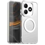 For Infinix Smart 8 / Hot 40i Candy Magsafe PC Hybrid TPU Phone Case(White)