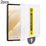 For ALLDOCUBE iPlay 70 Pro 2pcs Dust-Free Easy Install HD Tempered Glass Film