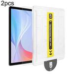 For AGM Pad T2 2pcs Dust-Free Easy Install HD Tempered Glass Film