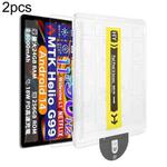 For Avid Pad A90S 11 inch 2pcs Dust-Free Easy Install HD Tempered Glass Film