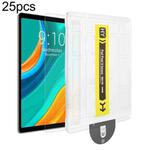 For Chuwi Hipad 11 / Aupad / ETpad 25pcs Dust-Free Easy Install HD Tempered Glass Film