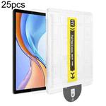 For Hotwav Pad 11 25pcs Dust-Free Easy Install HD Tempered Glass Film