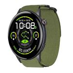 For vivo Watch 5 xDfind Quick Release Nylon Hook And Loop Fastener Buckle Watch Band(Green)