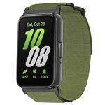 For Samsung Galaxy Fit3 xDfind Quick Release Nylon Hook And Loop Fastener Buckle Watch Band(Green)