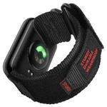 For Xiaomi Smart Band 9 Pro/8 Pro/Redmi Watch 5/4 xDfind Quick Release Nylon Hook And Loop Fastener Buckle Watch Band(Black)