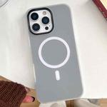 For iPhone 16 Pro Max Skin Feel MagSafe Magnetic PC Hybrid TPU Phone Case(Black)