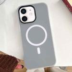 For iPhone 11 Skin Feel MagSafe Magnetic PC Hybrid TPU Phone Case(Black)