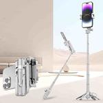 FUNSNAP P15 mini Portable Mini BT Handle Phone Selfie Stick Live Streaming Stand(White)