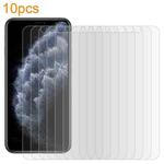 For iPhone 11 Pro Max / XS Max 10pcs xDfind 0.26mm 9H 2.5D Middle Aluminum Tempered Glass Film